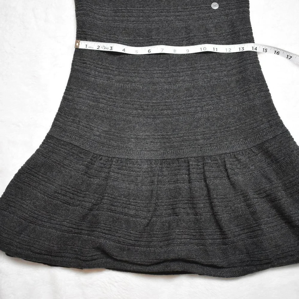 American Eagle Dress Knit Mini Sz M Pullover Minimalist Neutral Preppy - Picture 14 of 16